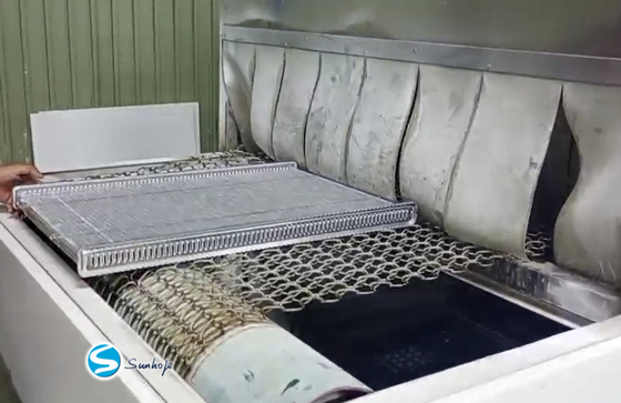 Fast Heating Nitrogen Protection Aluminum Brazing Furnace With 2-3min Heating Time And High Purity
