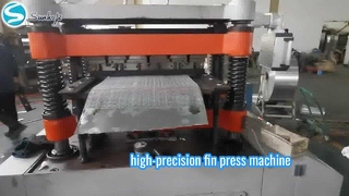 Kundenspezifische Fin-Press-Maschine